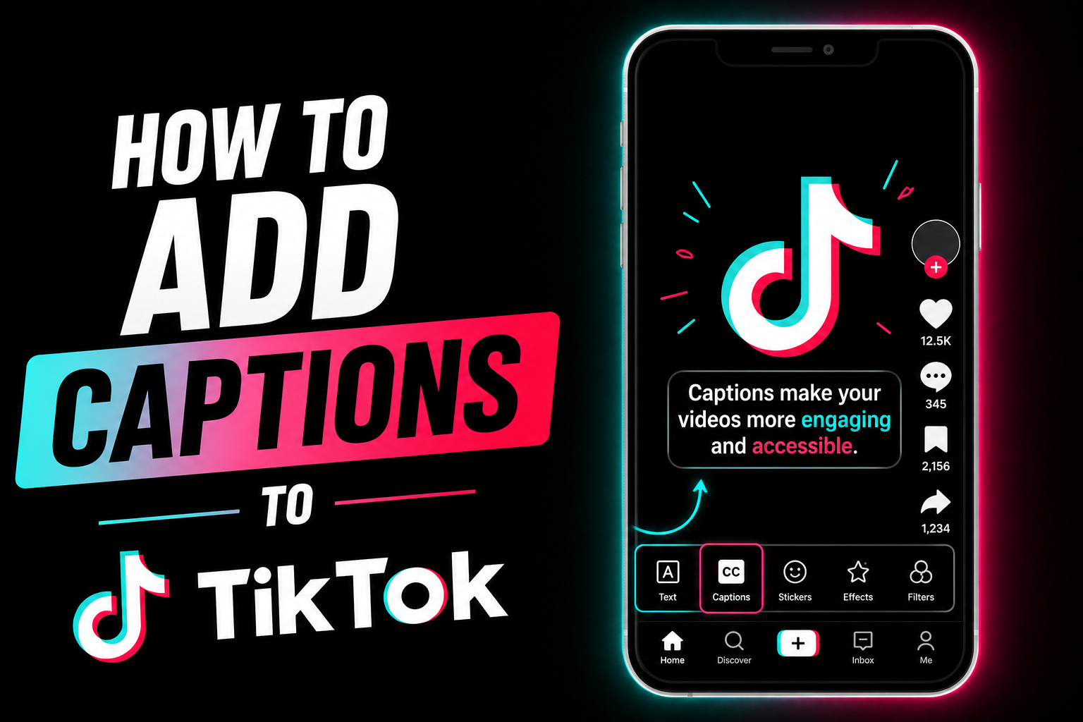 How to add captions to TikTok videos
