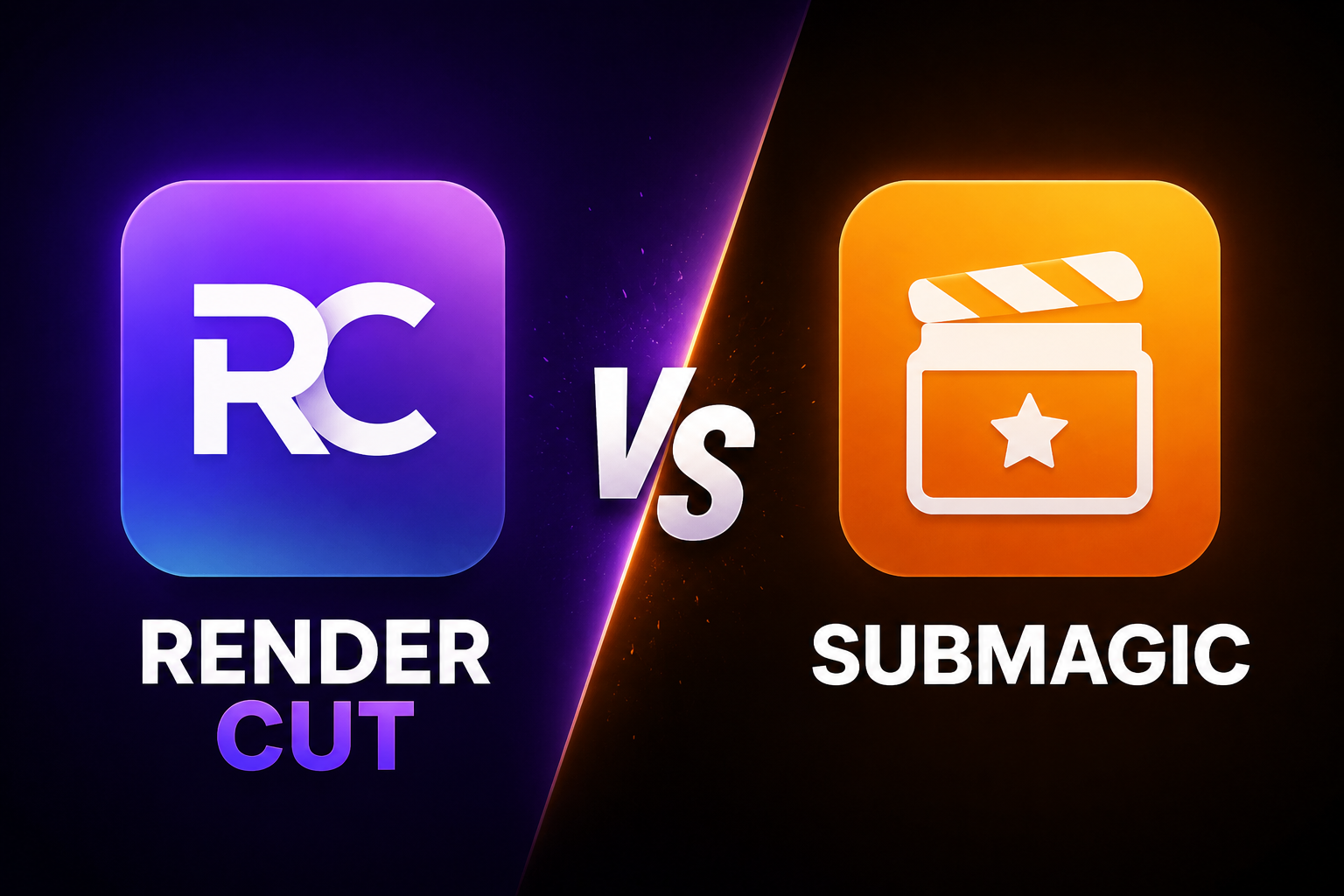 RenderCut vs Submagic AI caption tool comparison 2026